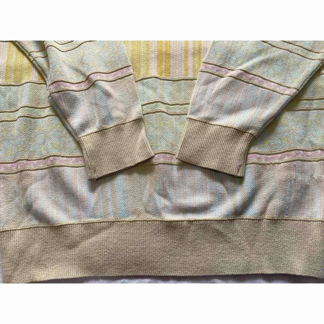 KENZO - 90' KENZO GOLF サイズ4 ケンゾー 柄物 ニット 小杉産業の通販