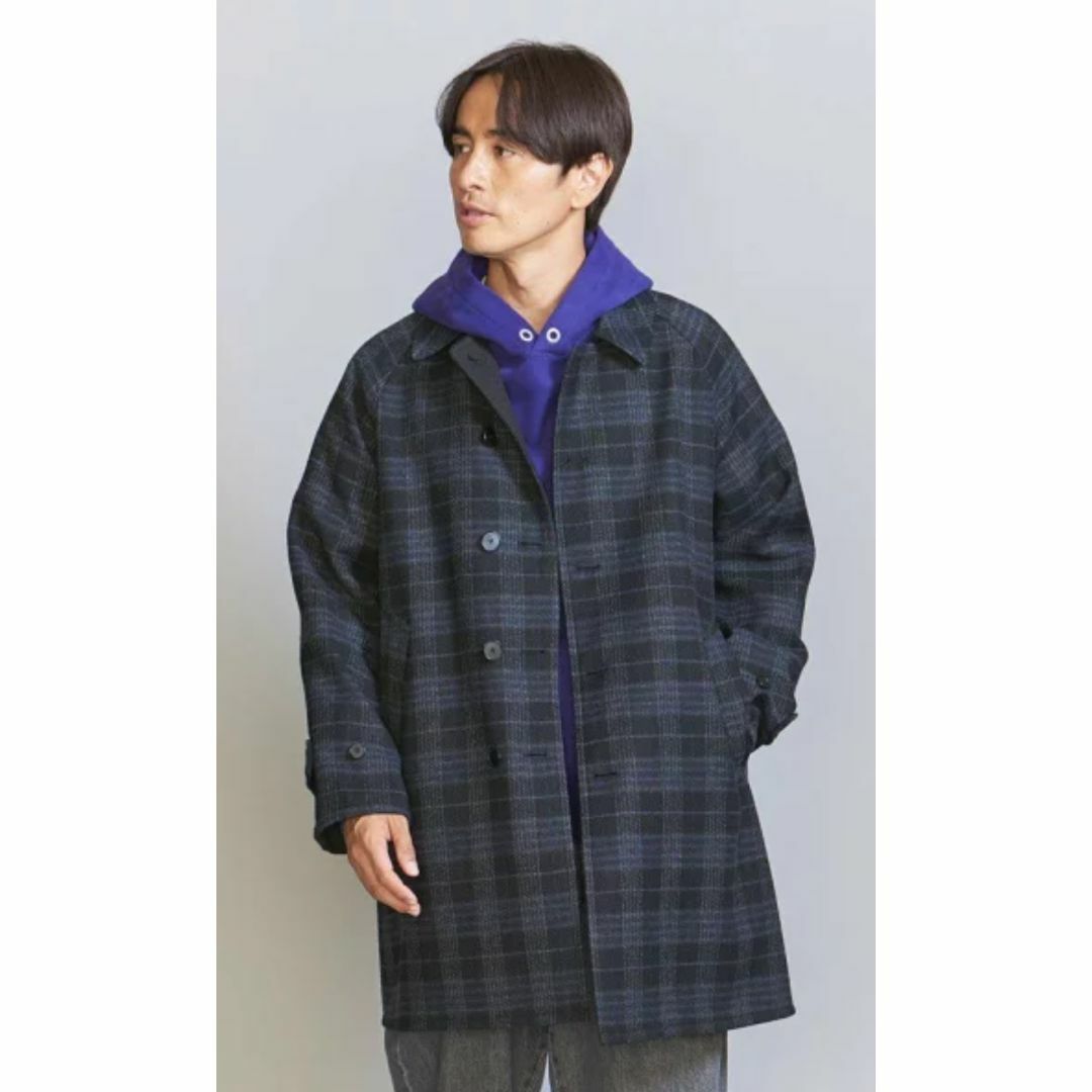 BEAUTY&YOUTH UNITED ARROWS - リバーシブル バルカラー コート UNITED