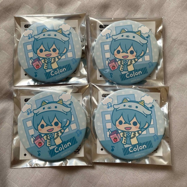 すとぷり さとみくん ころんくん 缶バッジ アリーナツアー 旗持ち 等身