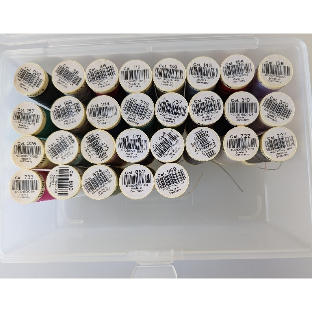 ギッターマン Gutermann の糸🧵29色セットの通販 by まる's shop｜ラクマ