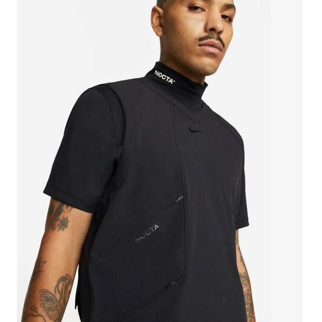 NIKE - 値下げ【希少・新品】ナイキゴルフベストNIKExDrake NOCTA黒 S