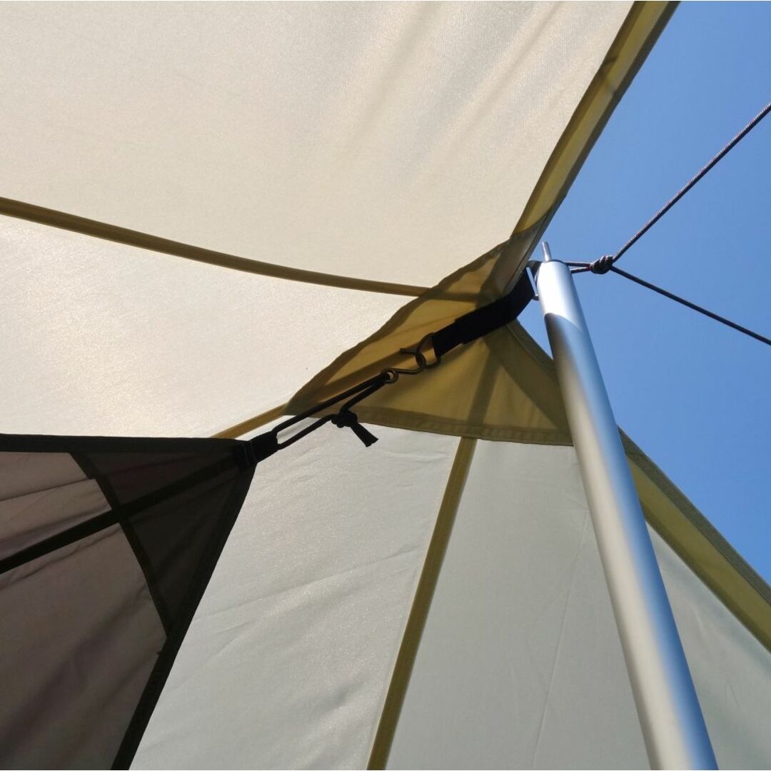 スノーピーク ヘキサエヴォ アイボリー ポール2本付き 最終値下