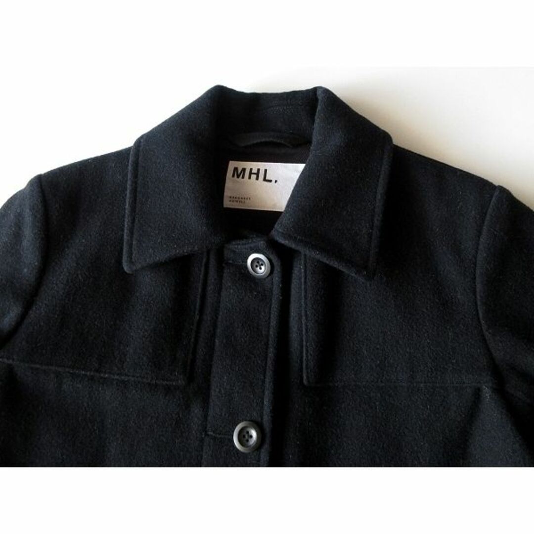 MHL. - MHL. マーガレットハウエル BASIC MELTON ステンカラーコート 1