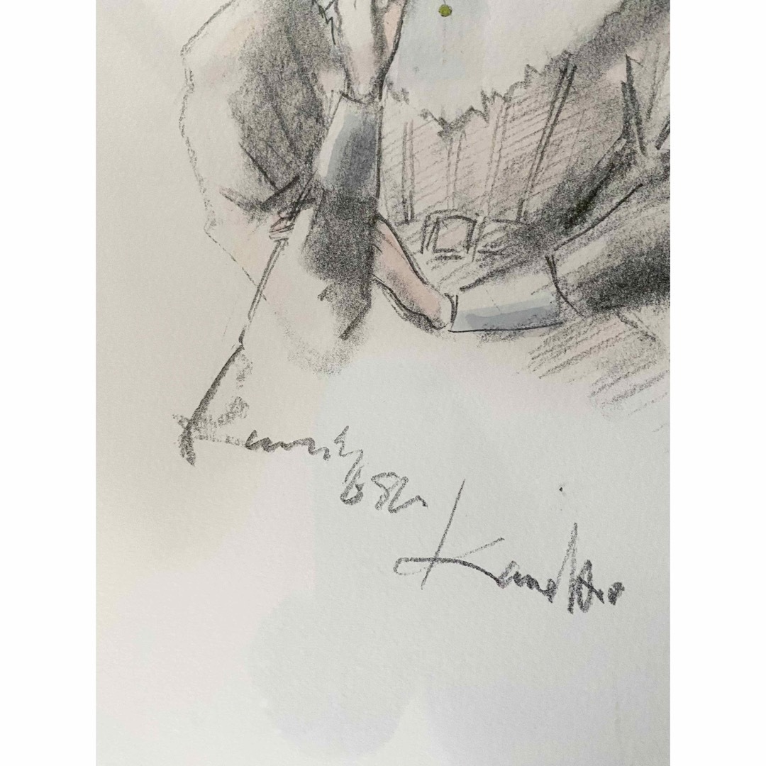 ガク様専用】金子國義 「おめかし」リトグラフ手彩色の通販 by mofmof