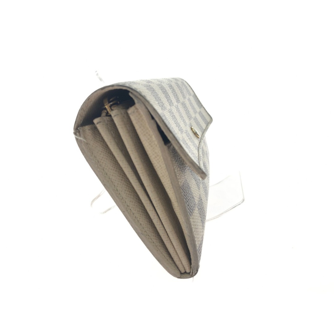 LOUIS ▽▽LOUIS VUITTON ルイヴィトン 長財布 ダミエ アズール