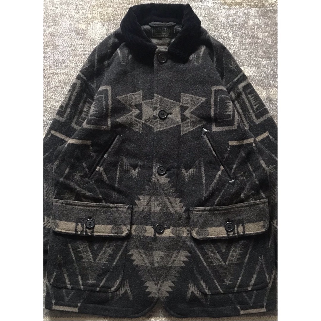 超レア 別格の逸品 ラルフローレンカントリー ネイティブ柄 ラグ