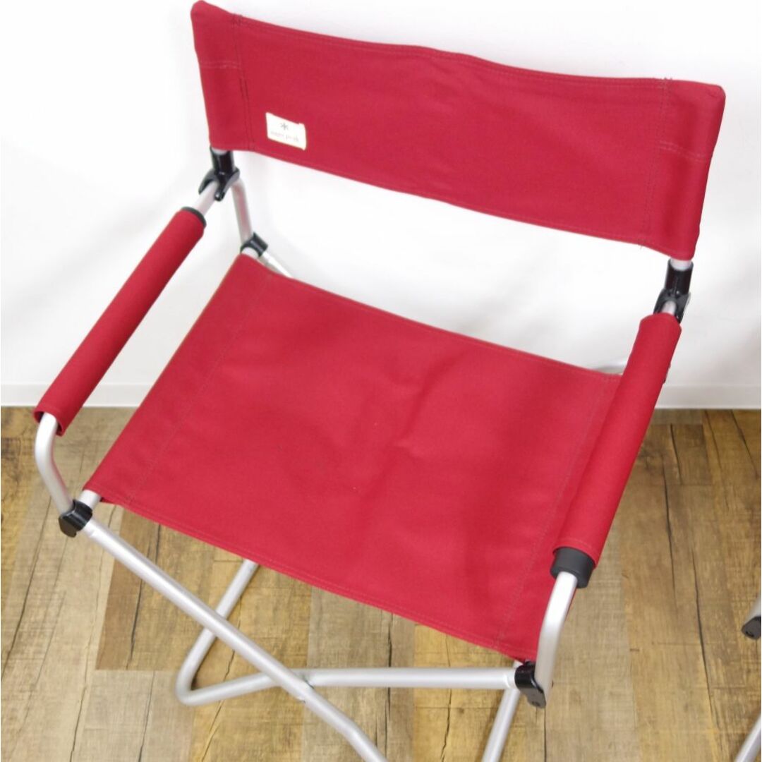 スノーピーク FDチェア レッド 2脚セット peak スノーピーク FDチェア