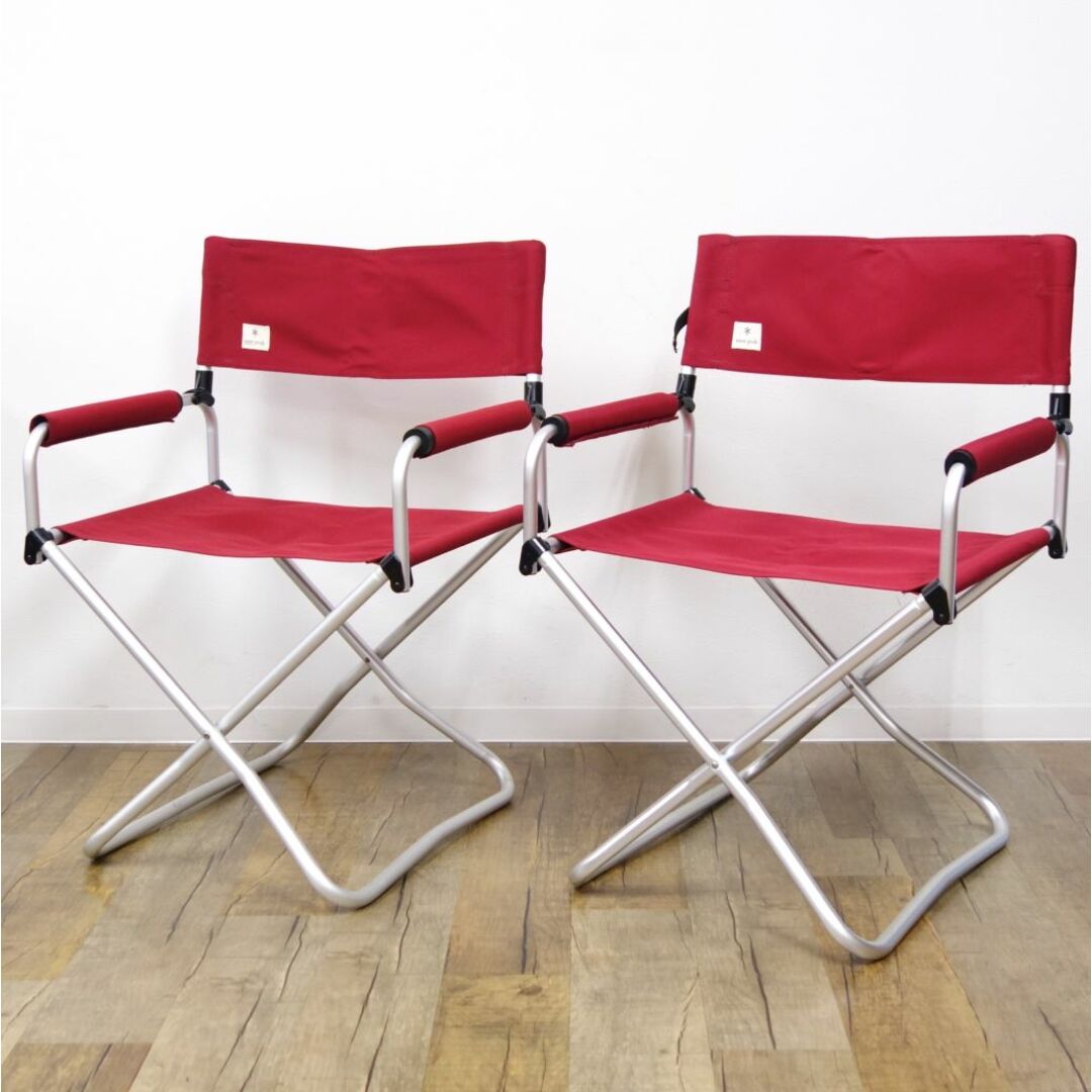 スノーピーク FDチェア レッド 2脚セット peak スノーピーク FDチェア