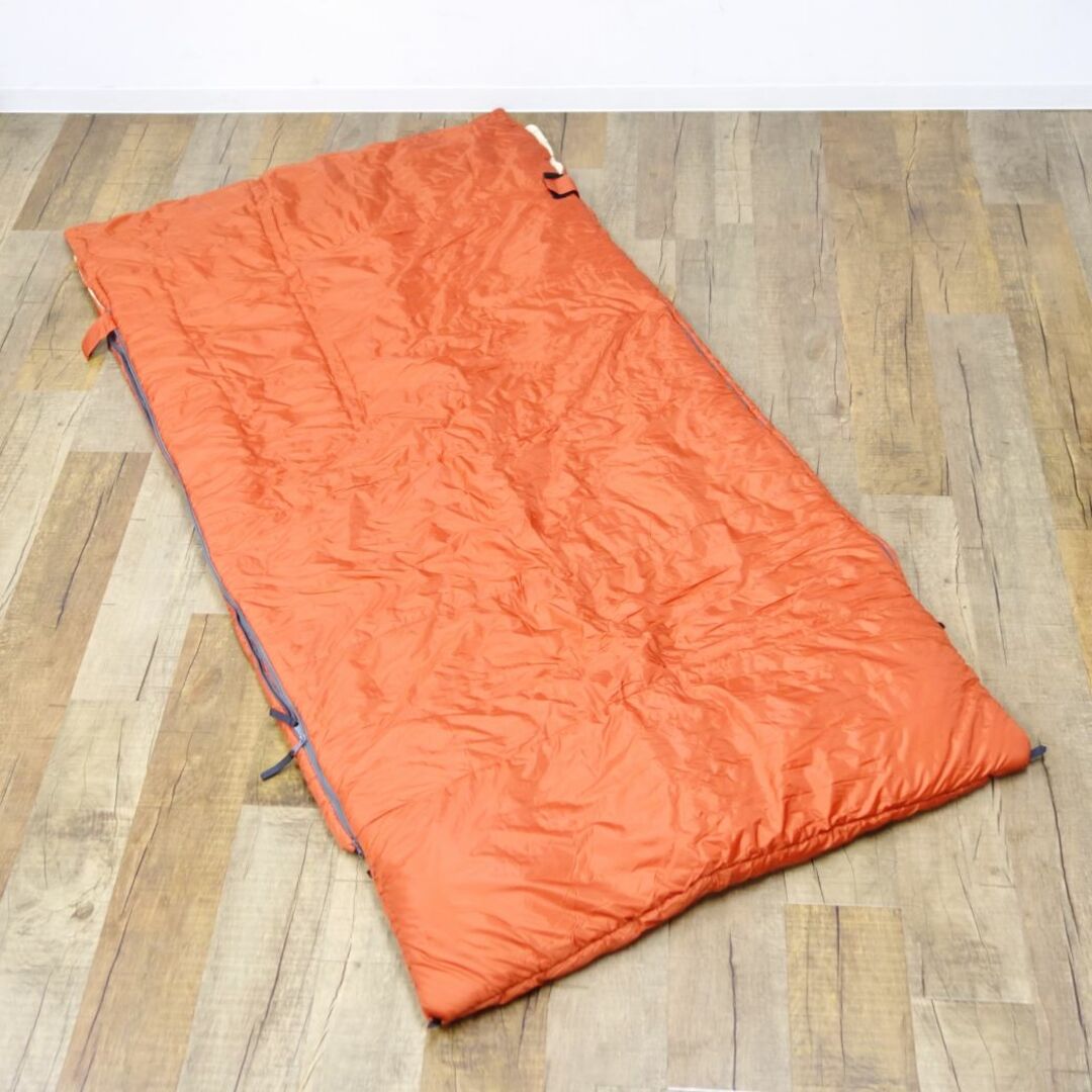 peak BD-103 オレンジ色 ナイロンシュラフ snow peak BD-103 オレンジ
