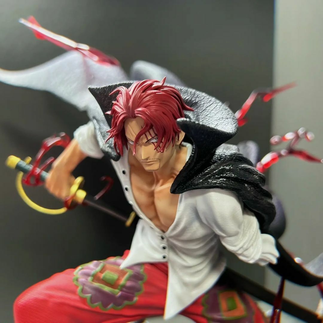 ワンピース 新四皇 赤髪のシャンクス フィギュア ガレージキット 塗装