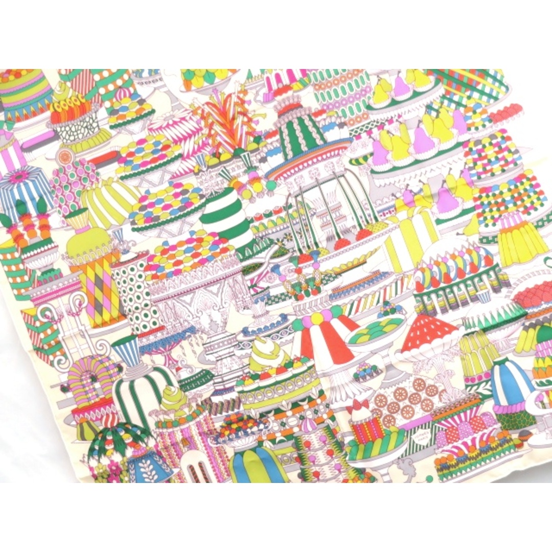 HERMES - □新同□ エルメス カレ 90 LA PATISSERIE FRANCAISE