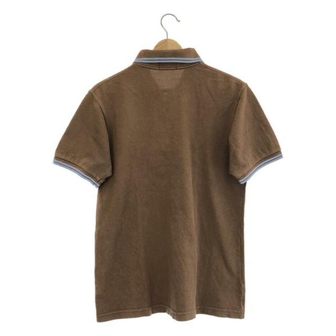 翌日発送】FRED PERRY ブラウン 半袖ポロシャツ UK 10 翌日発送】FRED