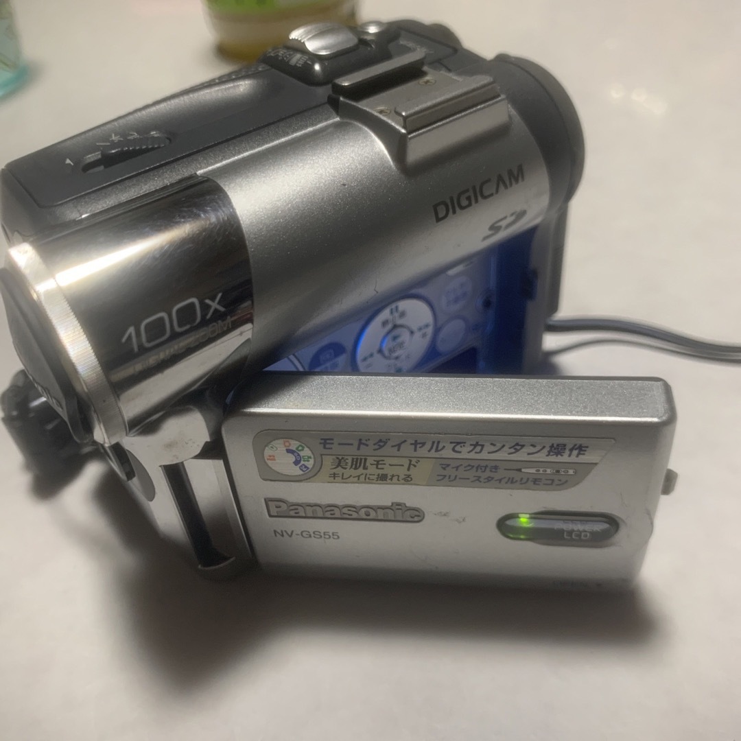miniDVのダビングに Panasonic ビデオカメラ NV-GS55 miniDVのダビング