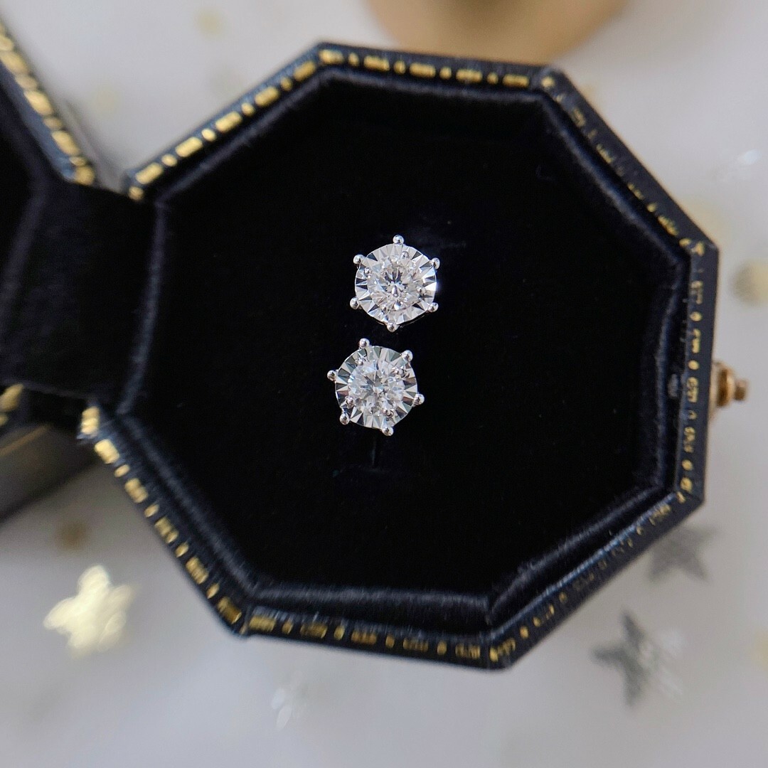 ヒロタカHirotaka Treehopper ダイヤモンド 片耳ピアス 美品