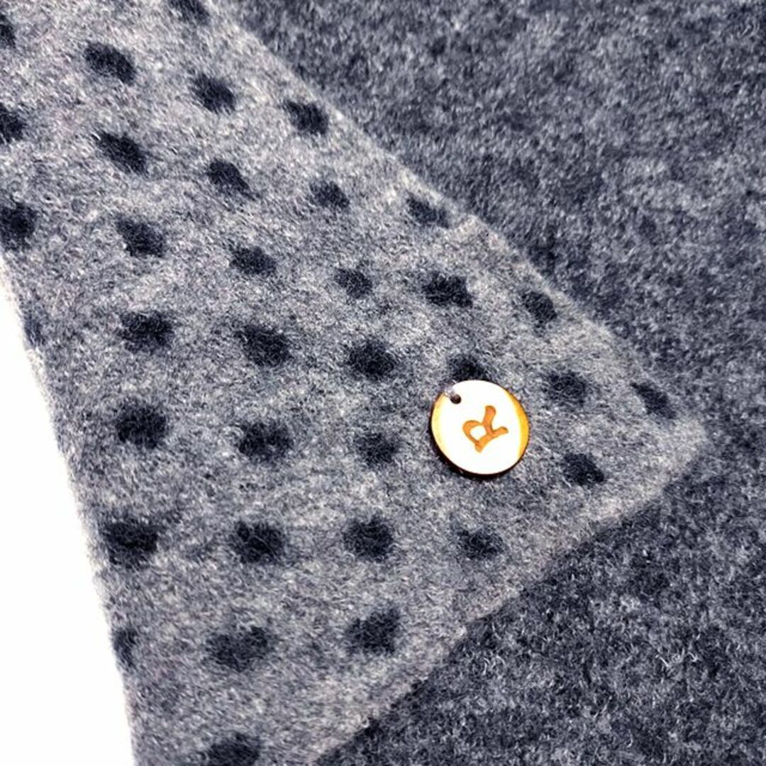 希少 Badou-R 45rpm ウール縮絨 ストール マフラー インド製 45R - 45R