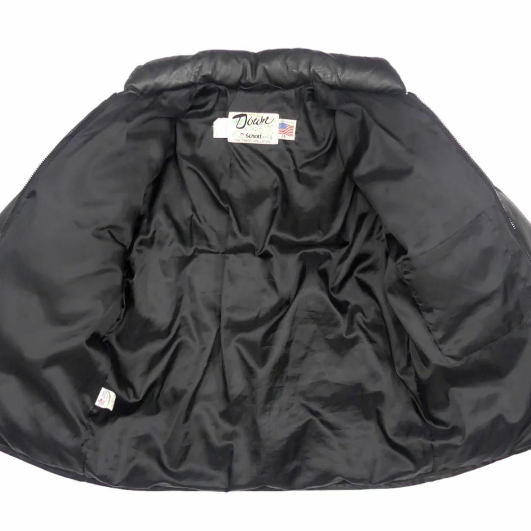 schott - アメリカ製 Schott 38 ショット M レザーダウンジャケット