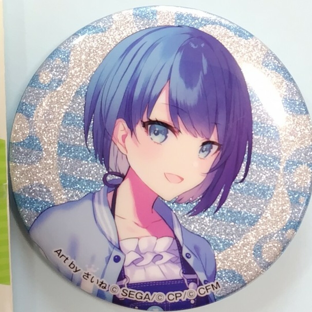 プロセカ グリ缶 桐谷遥 予約商品】グリッター缶バッジ イベント