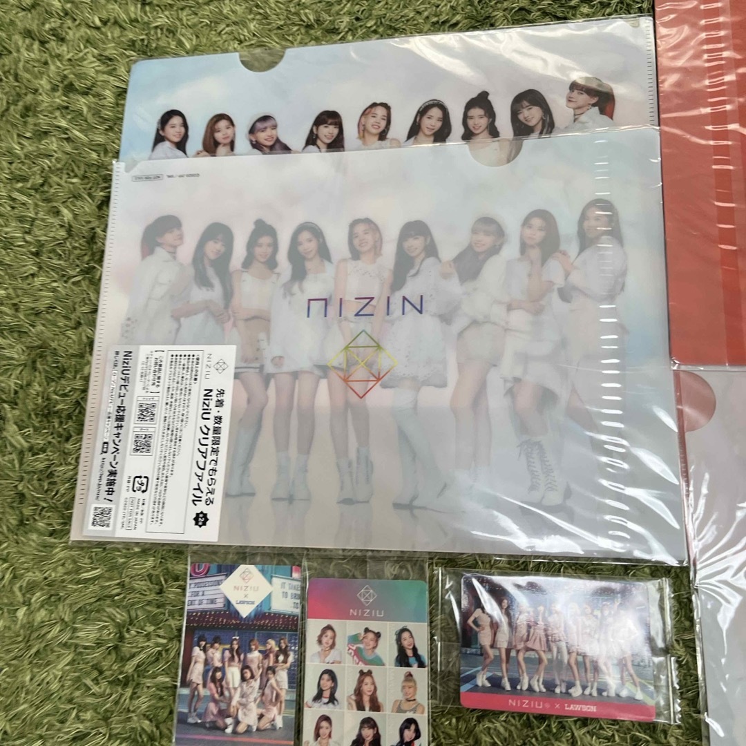 NiziU - ローソン NiziU ニジュー クリアファイル シール 限定 未開封