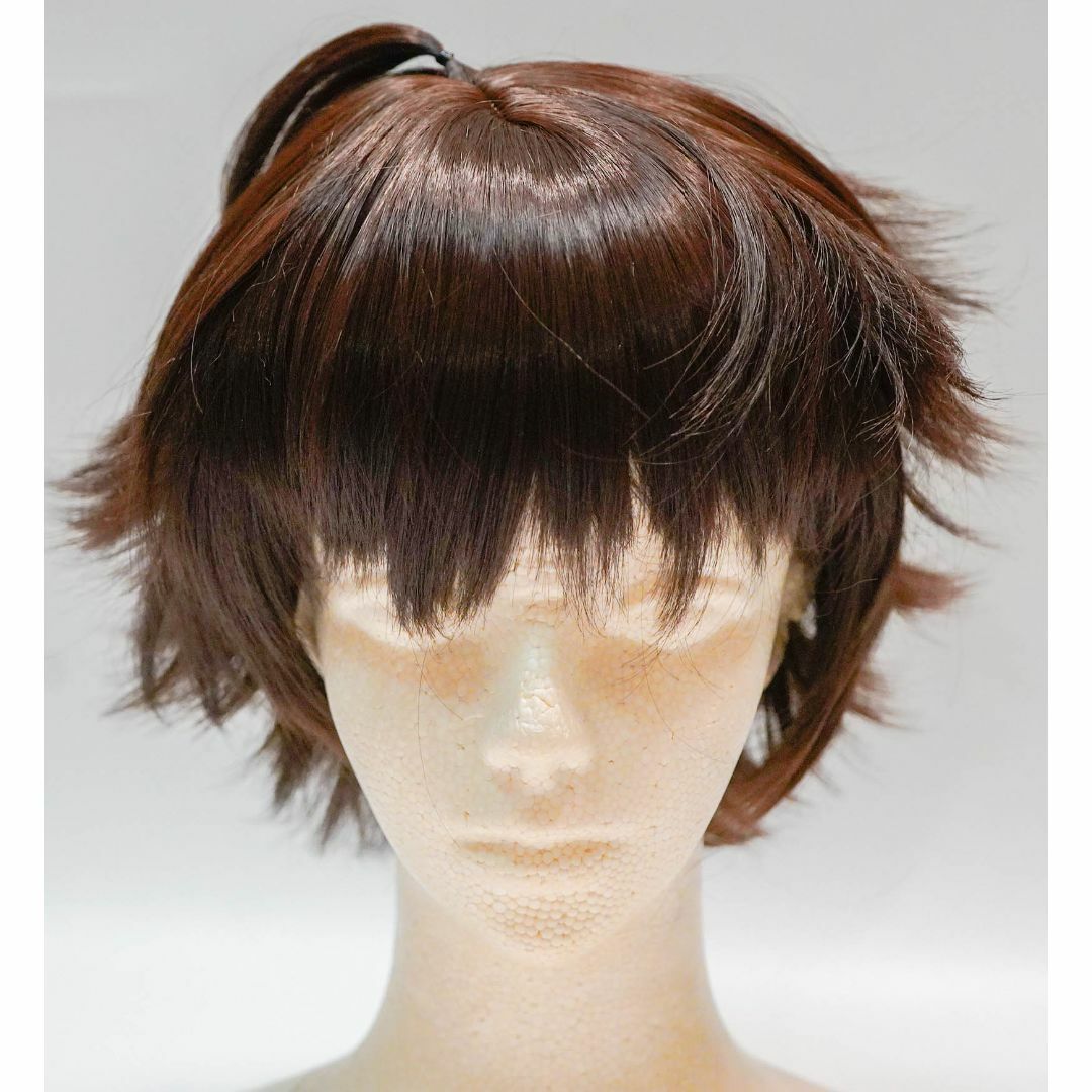 及川徹 ウィッグ コスプレ ハイキュー おいかわ 茶 58cm国内【残5限定