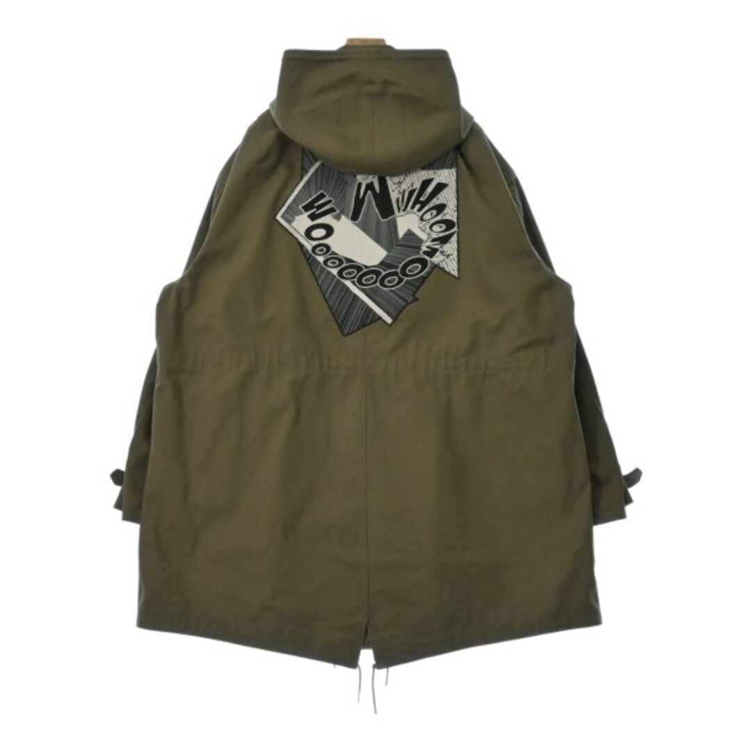 CELINE - CELINE セリーヌ モッズコート L カーキ 【古着】【中古