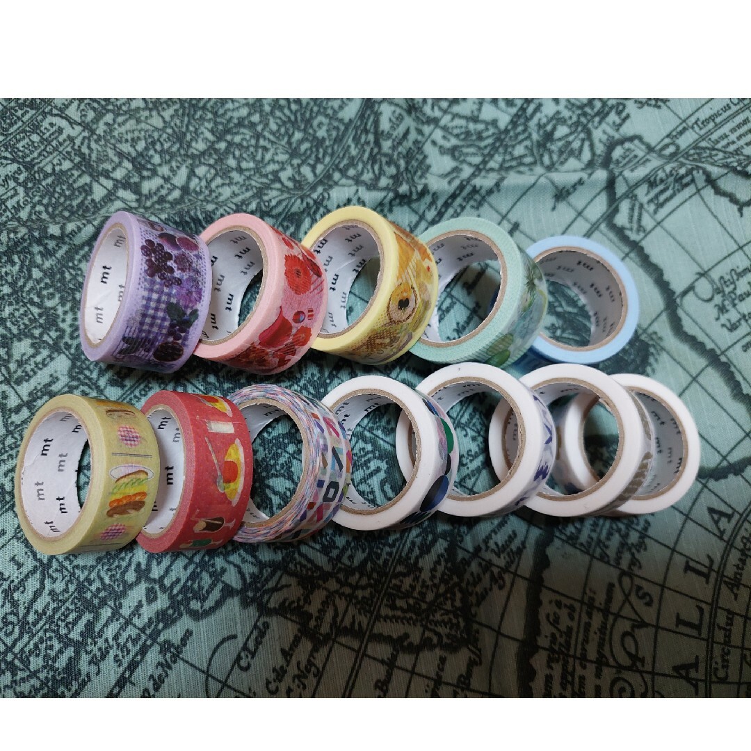 mt - バラ売り可、mt 新作含むマスキングテープ12巻きセットの通販 by