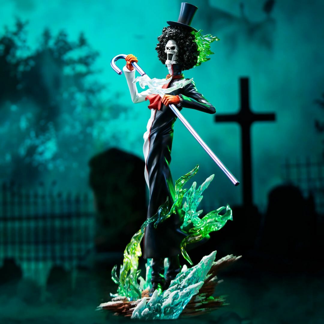 ワンピース 鬼ヶ島 ブルック ガレージキット フィギュア LXスタジオの