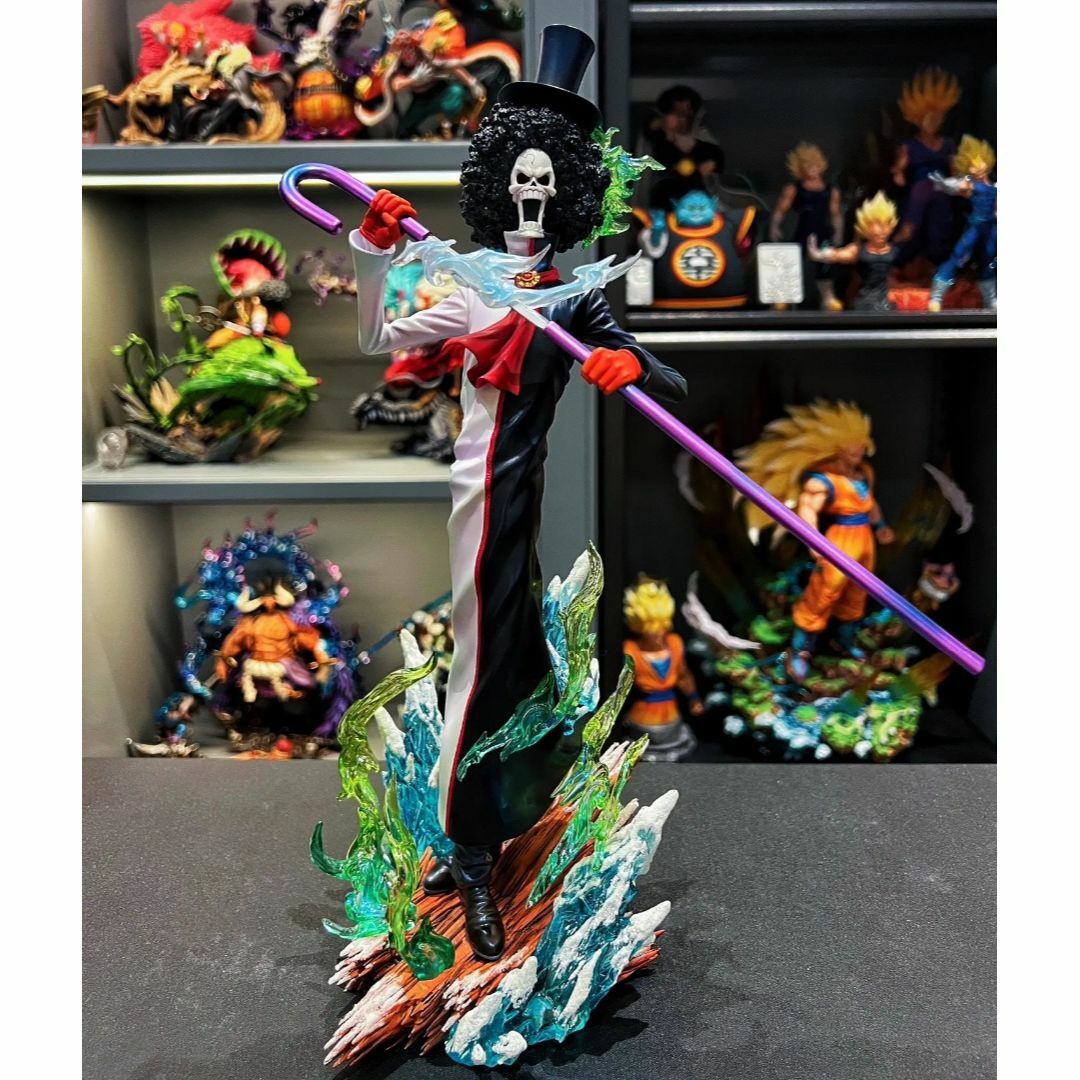 ワンピース 鬼ヶ島 ブルック ガレージキット フィギュア LXスタジオの