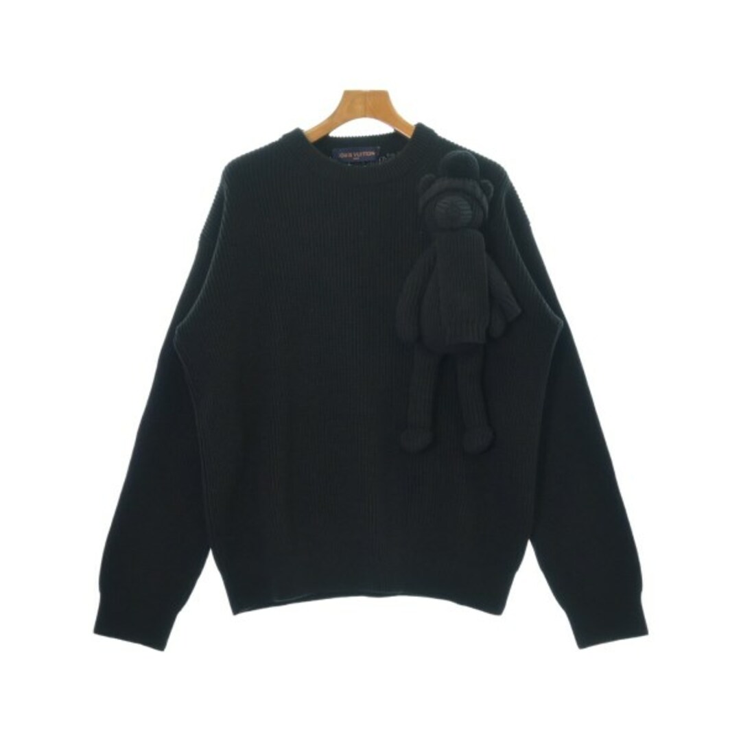 LOUIS VUITTON - LOUIS VUITTON ルイヴィトン ニット・セーター M 黒