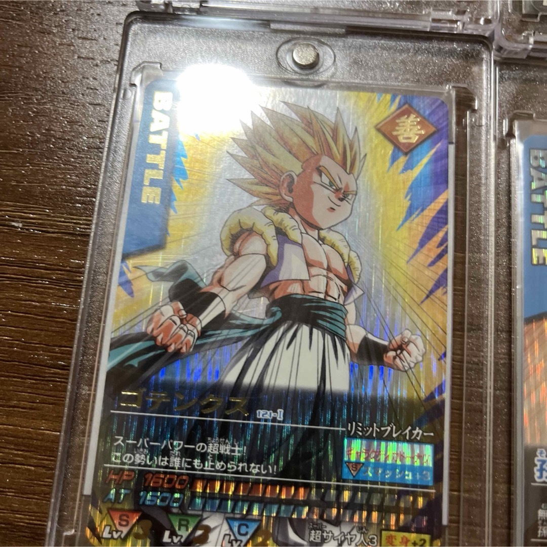 ドラゴンボール データカードダス 爆レア ゴジータ 超サイヤ人4 psa9