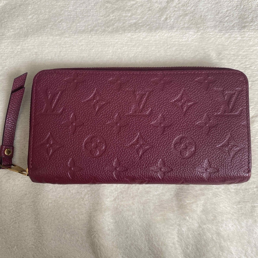 Louis Vuitton バーガンディ 長財布 【公式通販】