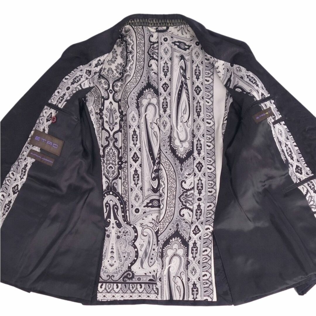 ETRO - エトロ ETRO セットアップ スーツ シングル ペイズリー ウール