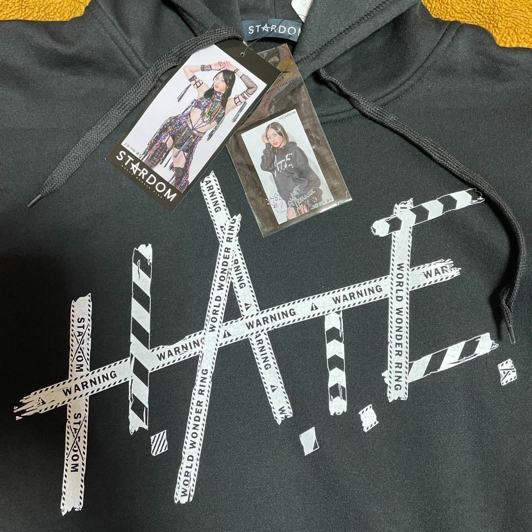 L スターダム 上谷沙弥 ジップパーカー ステッカー付、他 LL 3L LL