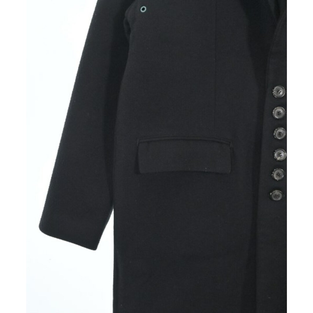 SHAREEF - SHAREEF シャリーフ チェスターコート 1(S位) 黒 【古着