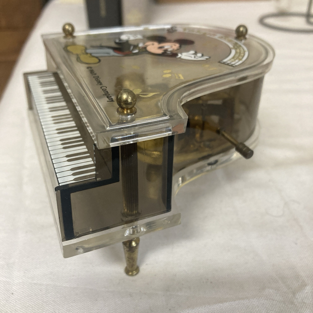 Disney - Vintage ディズニーランド ピアノ型 オルゴール レトロの通販