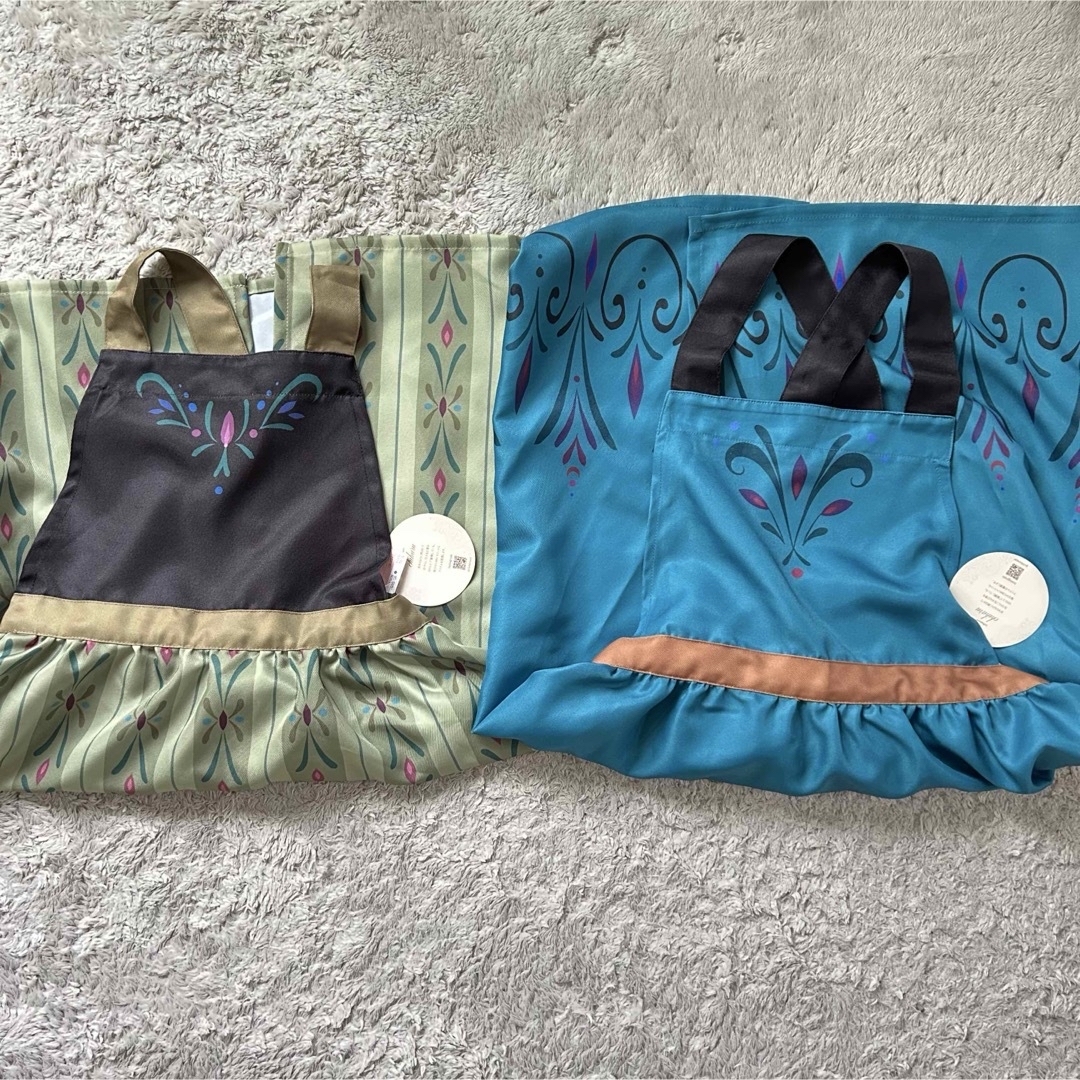 新品タグ付 アナ雪 エプロン ちはる しまむら アナ エルサの通販 by