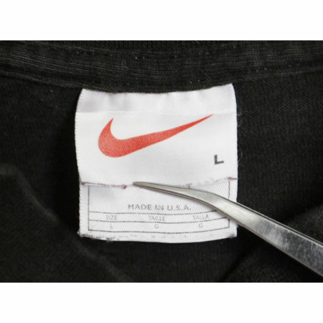 NIKE - 90s USA製 ナイキ モックネック 長袖 Tシャツ メンズ L