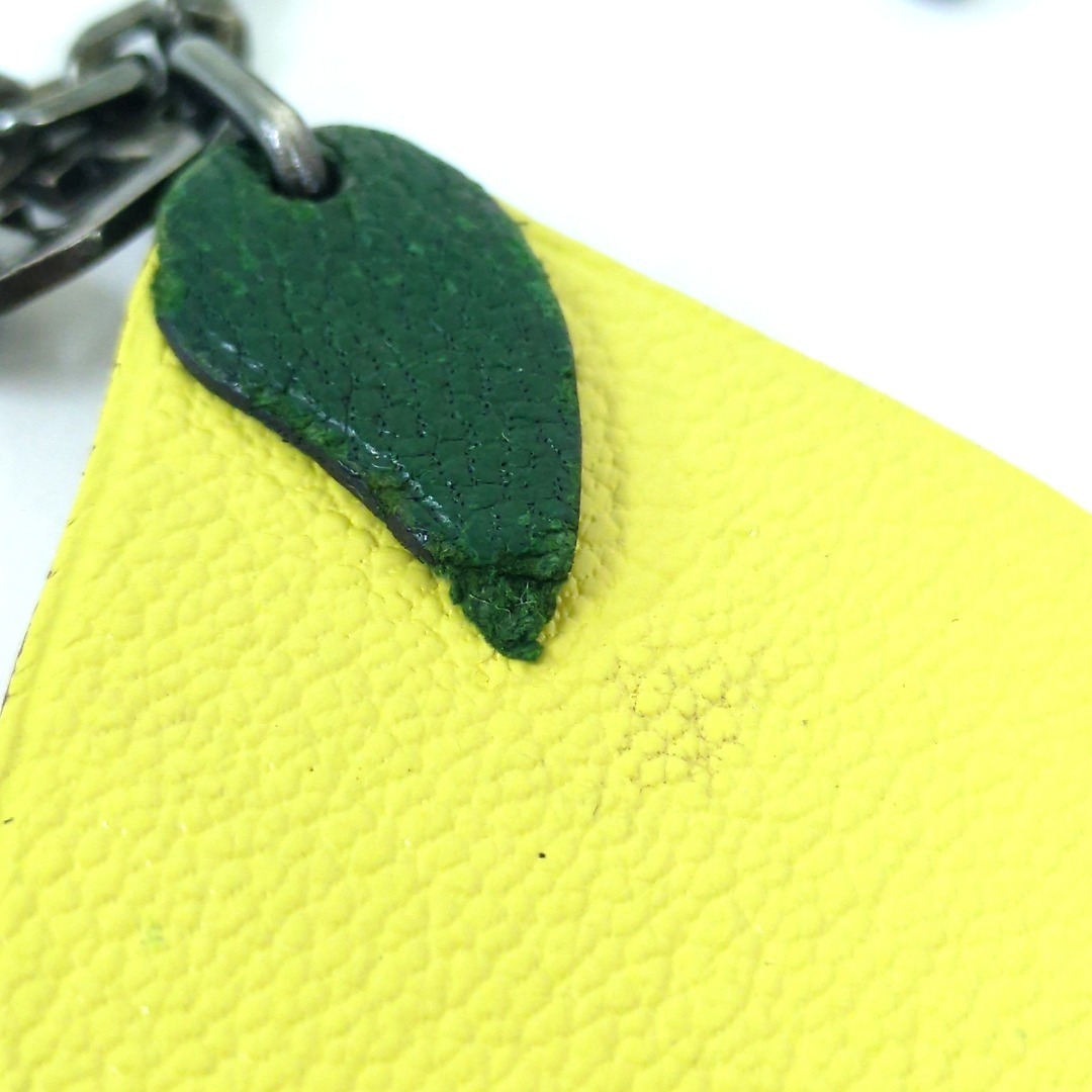 HERMES - HERMES エルメスフルーツ チャーム キーホルダー シトロン