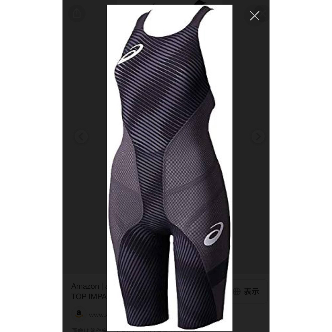 asics - アシックス競泳水着の通販 by riku.rik's shop｜アシックス