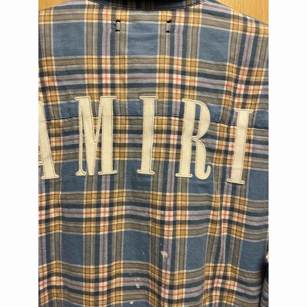 AMIRI - 国内正規 AMIRI アミリ バックロゴ チェック シャツの通販 by