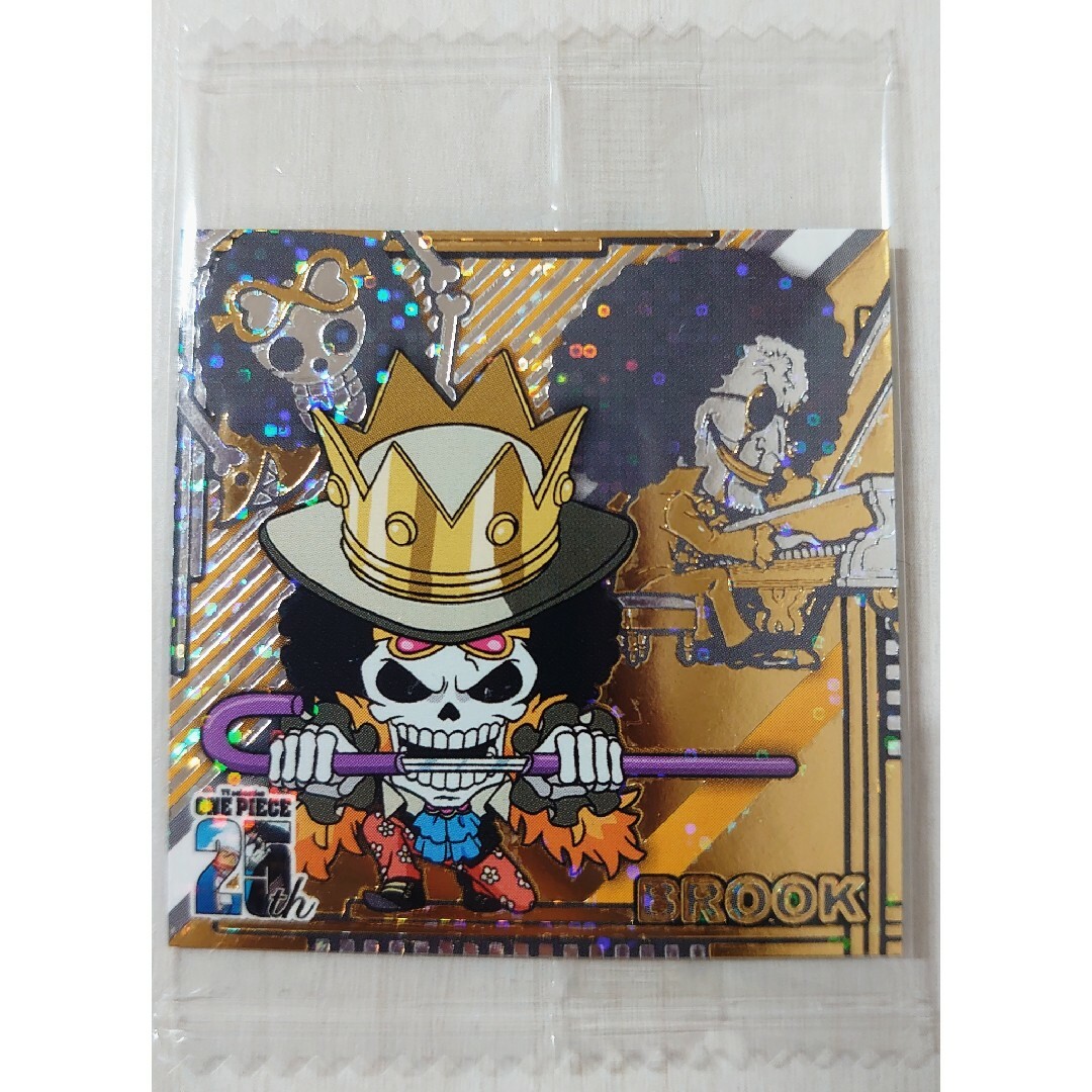ワンピース 大海賊 シールウエハース SW9-35 25th ブルックの通販 by