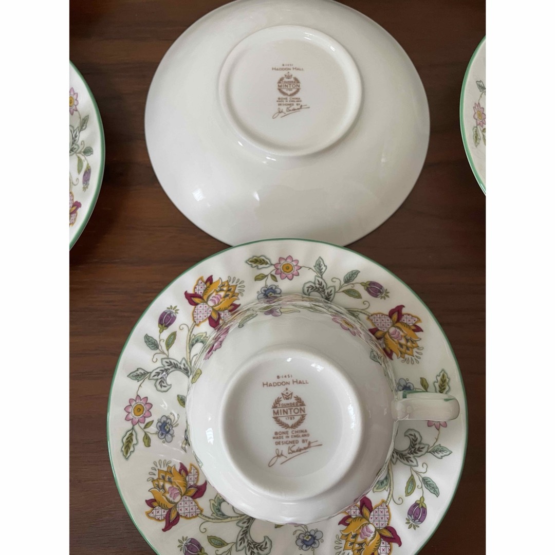 MINTON - セール❣️ミントン ハドンホール グリーン 6客 ポット
