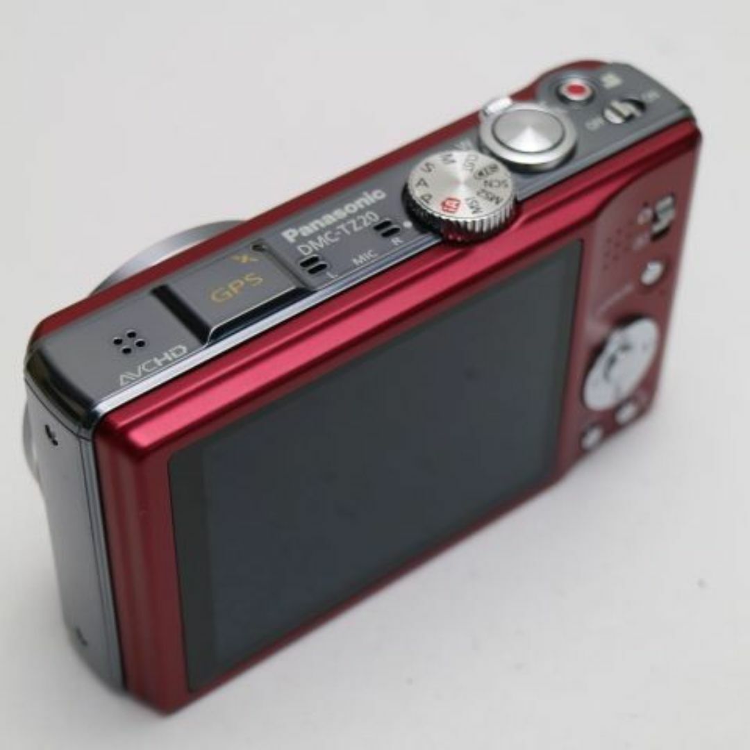 パナソニック デジタルカメラ LUMIX TZ20 レッド DMC-TZ20-R 超美品