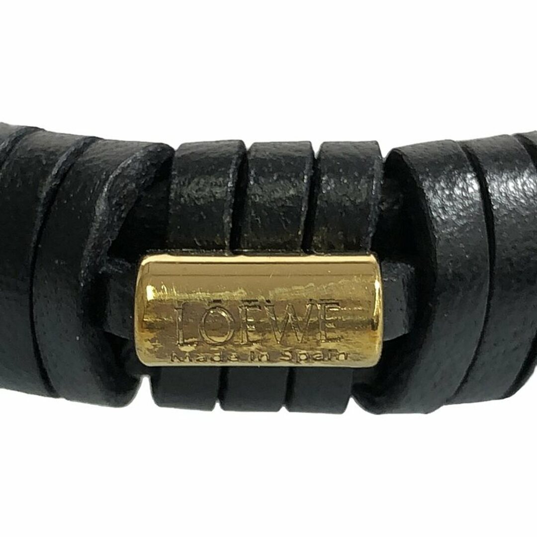 LOEWE - 【美品】 LOEWE / ロエベ | レザー ウーブン ブレスレット