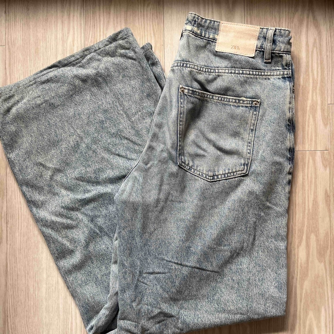 ZARA - ZARA wide-leg デニムパンツacne バギーの通販 by m1.3's shop