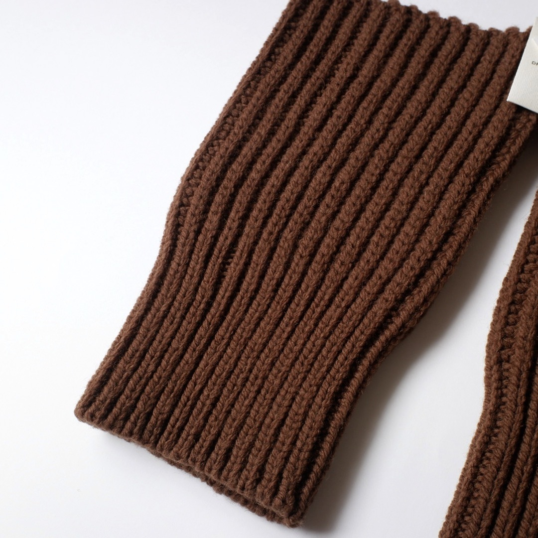 DRIES VAN NOTEN - DRIES VAN NOTEN MONTOYA アームカバー ブラウンの