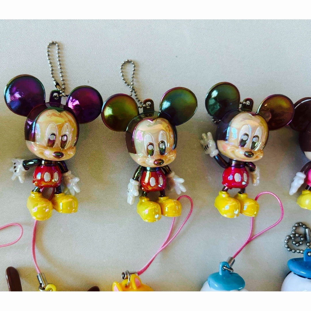 Disney - ディズニー キーホルダー 16点セット ストラップ ミッキー