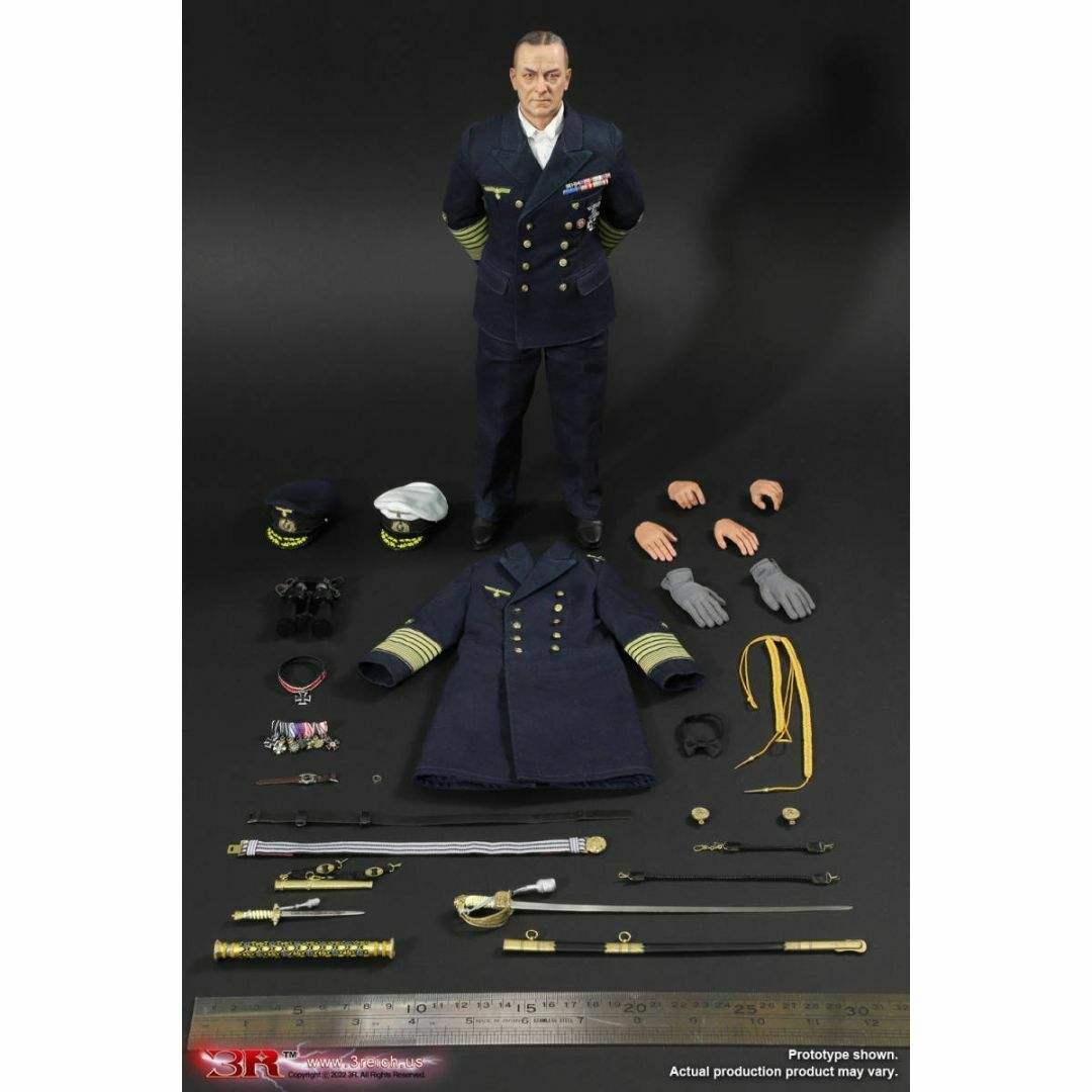 3R GM650 WW2ドイツ海軍総司令官 エーリヒ・レーダー 1/6