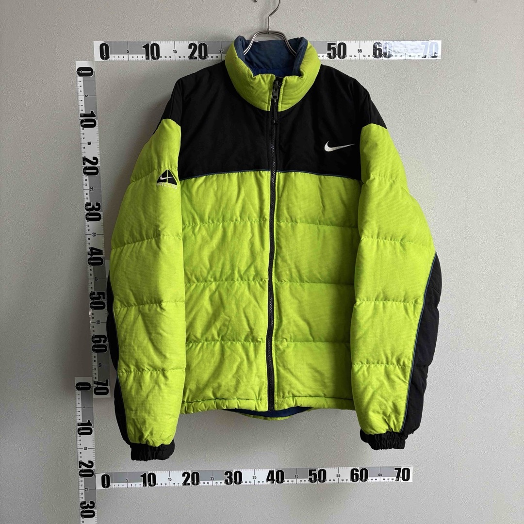 NIKE - ナイキ エーシージー NIKE ACG ダウンジャケット 90s XL 黄色黒