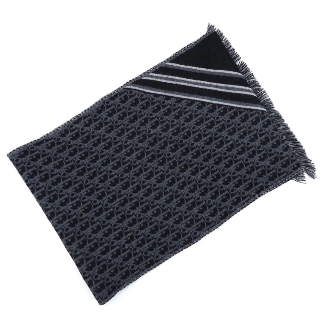 DIOR HOMME - ディオール オブリーク ウール マフラーの通販 by