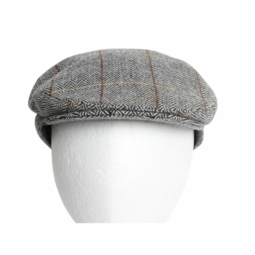 美品】Jonathan Richardウールヘリンボーン キャスケット 【公式通販】